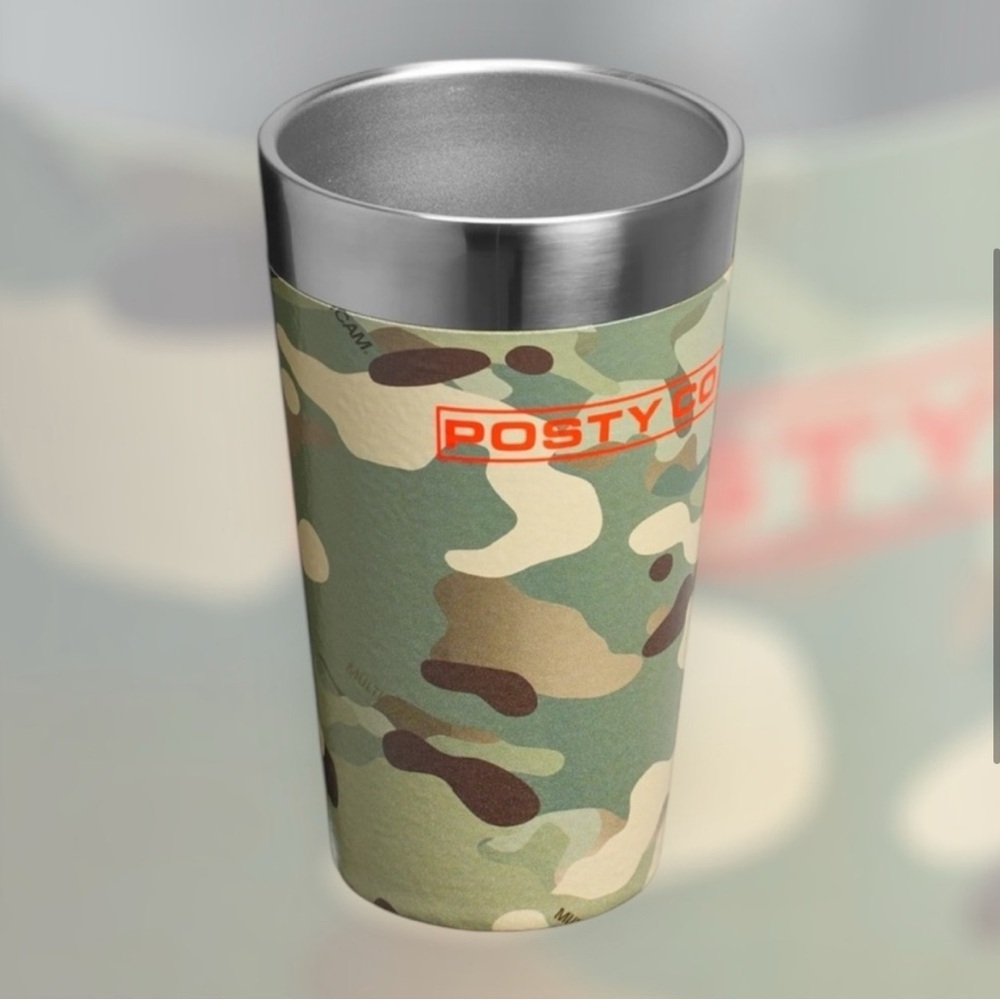 The Post Malone x Stanley Stacking Beer Pint cup 16 OZ - Post Malone MultiCam®